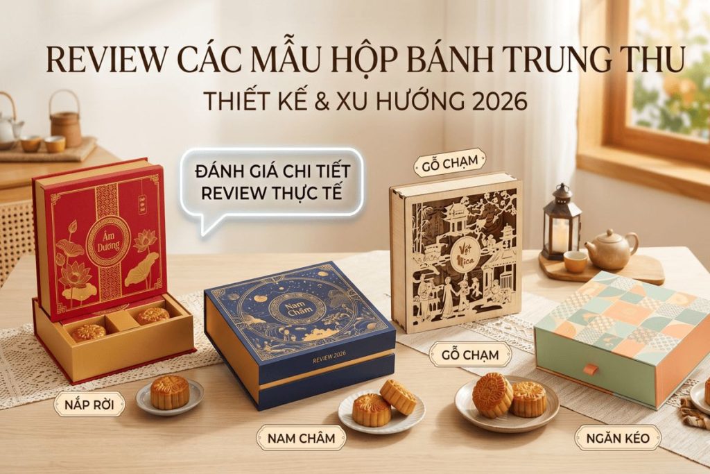 Review các mẫu hộp bánh trung thu: Ưu và nhược điểm 1 Review các mẫu hộp bánh trung thu
