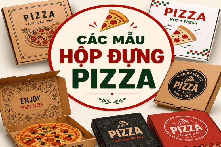 Các mẫu hộp đựng pizza