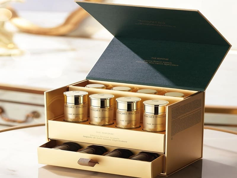 Các mẫu hộp cao cấp phổ biến hiện nay sang trọng, đẹp mắt 14 Hộp mỹ phẩm cao cấp