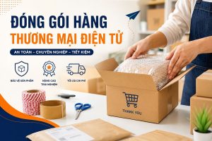 Đóng gói hàng thương mại điện tử chuẩn