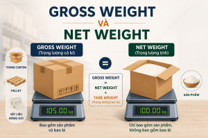 Gross Weight và Net Weight