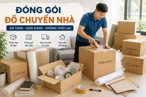 Đóng gói đồ chuyển nhà