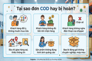 Tại sao đơn COD hay bị hoàn?