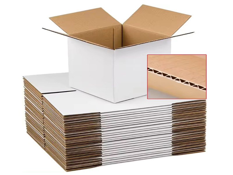 Các loại bao bì đóng gói phổ biến 9 Thùng carton