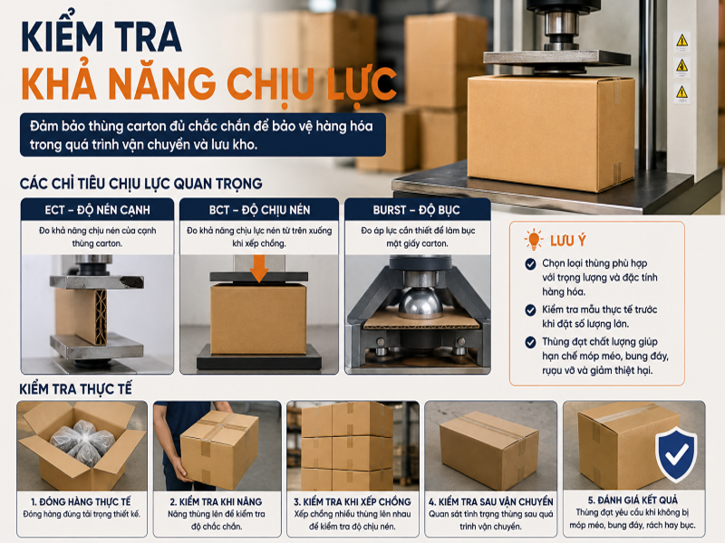 Kiểm tra khả năng chịu lực