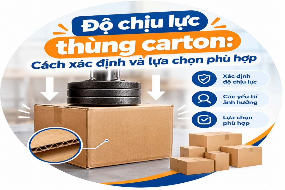 Độ chịu lực thùng carton Cách xác định và lựa chọn phù hợp