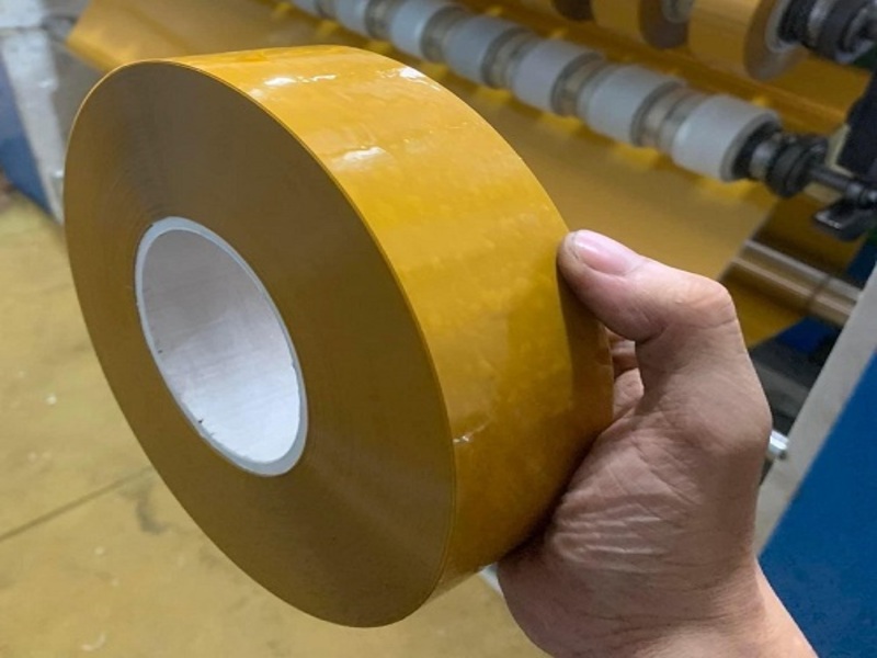 Băng keo vàng đục lõi thạch cao 5mm 3 Băng keo vàng đục ảnh 3